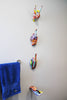 Street Art Rock On Hand Wall Mount - 9" tall