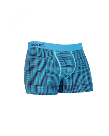 Boxer Brief W/fly - Blue Hound Weave-BH23: Blue Hound Weave-BH23 / M