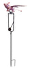 Single Metal Rustic Rocking Flying Pig Stake