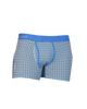 Boxer Brief W/fly - Steel Blue Rings-R022: Steel Blue Rings-R022 / M