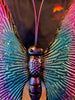 Colorful Metal Butterfly Wall Plaque Multi-Color