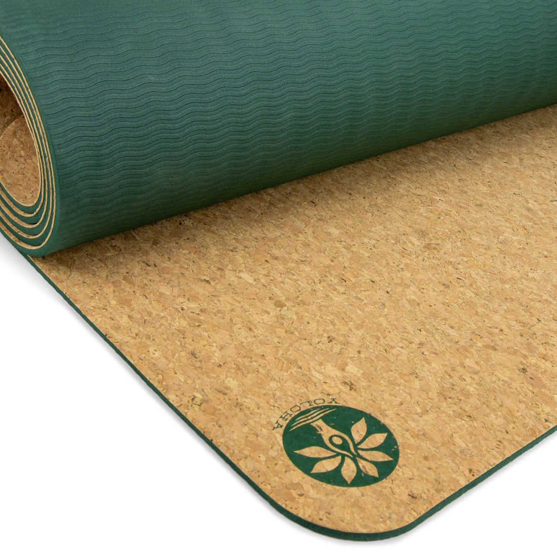 Infinite Transformation Nomad Cork Yoga Mat: 72" x 26"