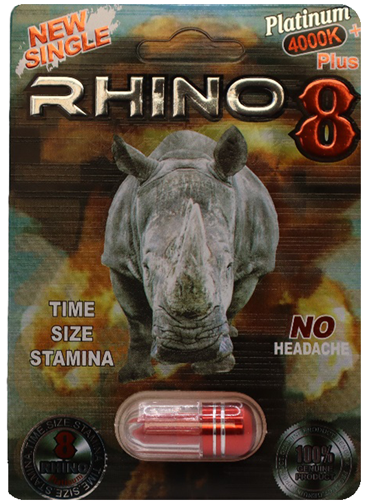 Rhino 8 Platinum 4000k+ plus