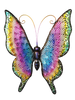 Colorful Metal Butterfly Wall Plaque Multi-Color