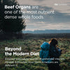 Grass-Fed Beef Organ Complex - 5-in-1 Food - 180 Capsules