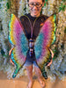 Colorful Metal Butterfly Wall Plaque Multi-Color