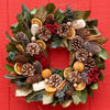 Cinnamon Orange & Pinecone
 Wreath