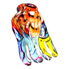 Street Art Hand Out Wall Mount - 8" long